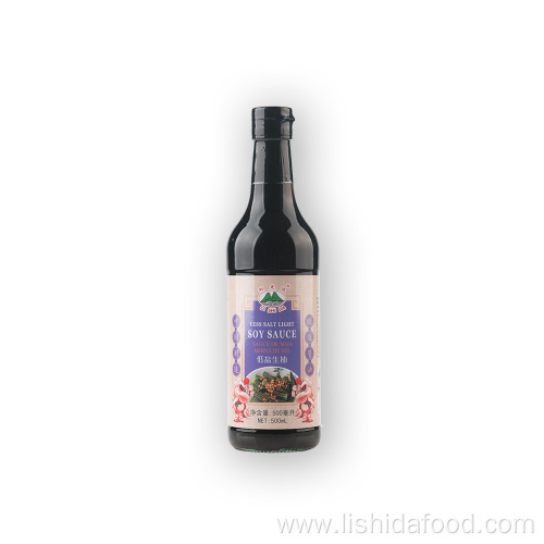 500ml Less Salt Light Soy Sauce